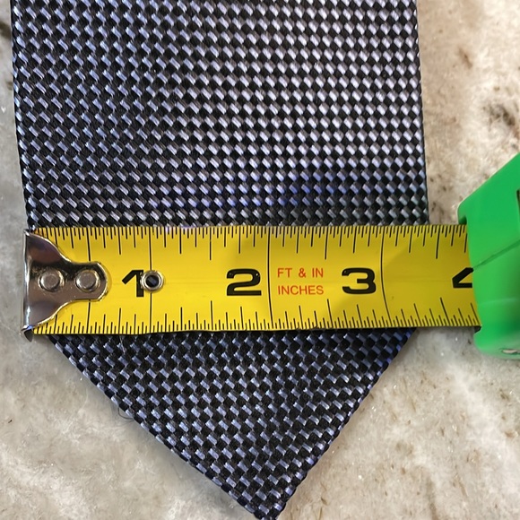 Michael Kors blue and white Santorini Silk Tie NWT - Picture 9 of 9